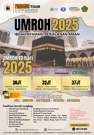 UMROH OKTOBER 2025 (12 DAY)