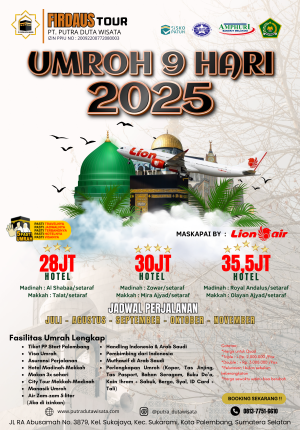 UMROH JULI 2025 (9 DAY)